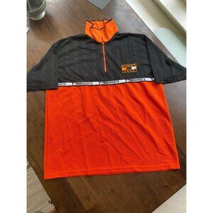 Vintage Tommy Gear TH Sports Half Zip Shirt Size Large N3